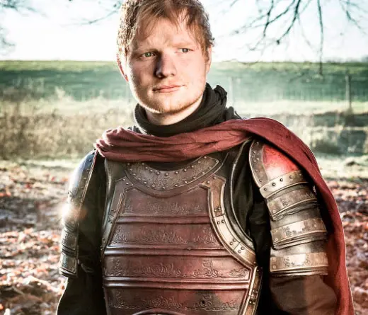 Ed Sheeran particip en la serie Game of Thrones y se abri una polmica. Dej Twitter?